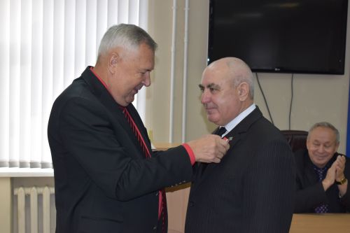 Председателя Совета ветеранов МВД Алексеевского района поздравили с юбилеем
