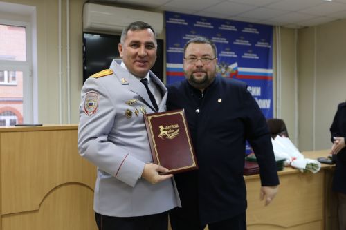 В Алексеевском наградили лучших полицейских