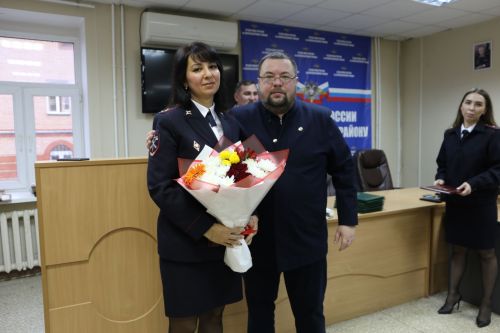 В Алексеевском наградили лучших полицейских