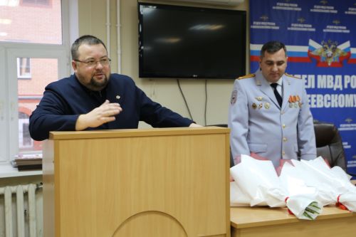 В Алексеевском наградили лучших полицейских