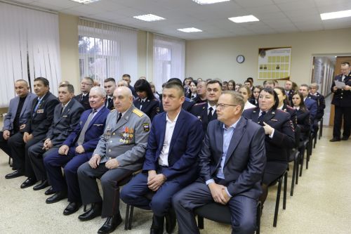 В Алексеевском наградили лучших полицейских
