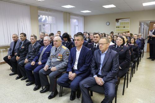 В Алексеевском наградили лучших полицейских