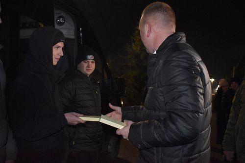 В рамках осеннего призыва еще трое жителей района отправились на срочную службу