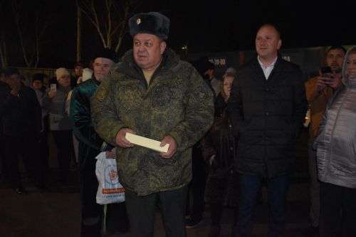 В рамках осеннего призыва еще трое жителей района отправились на срочную службу