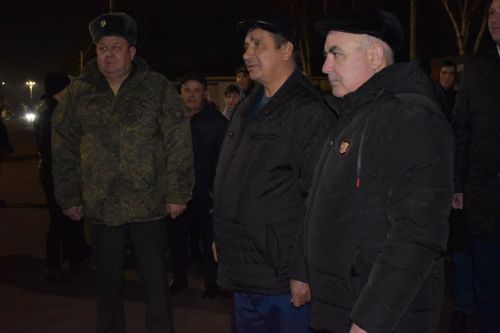 В рамках осеннего призыва еще трое жителей района отправились на срочную службу