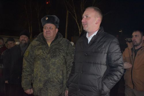 В рамках осеннего призыва еще трое жителей района отправились на срочную службу
