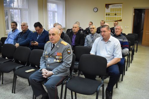 В отделе МВД поздравили участковых уполномоченных с их профессиональным праздником