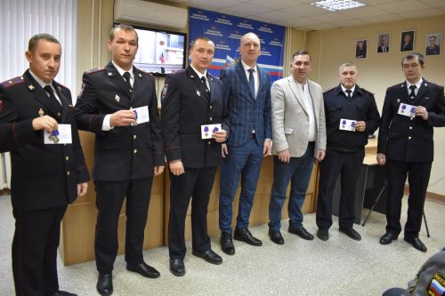 В отделе МВД поздравили участковых уполномоченных с их профессиональным праздником