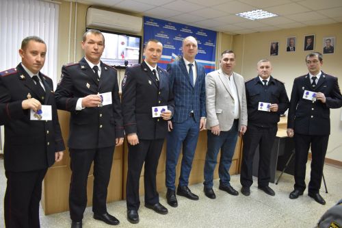 В отделе МВД поздравили участковых уполномоченных с их профессиональным праздником