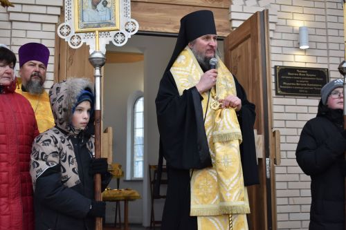В Билярске освятили новую часовню имени Ильи Пророка