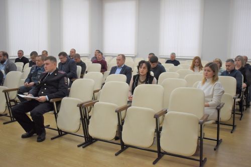 В Алексеевском состоялось заседание комиссии по чрезвычайным ситуациям