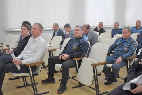 В Алексеевском состоялось заседание комиссии по чрезвычайным ситуациям