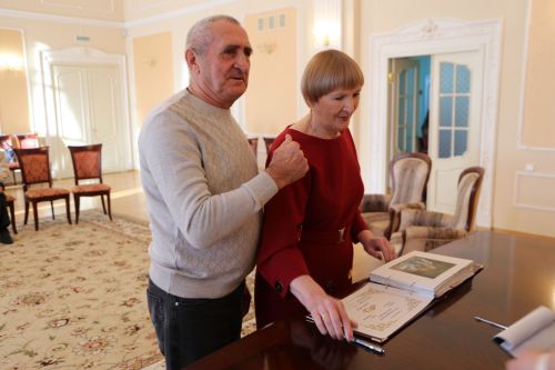 В Алексеевском ЗАГСе прошло чествование «золотых» семейных пар