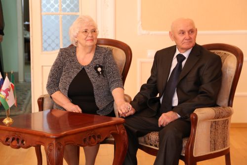В Алексеевском ЗАГСе прошло чествование «золотых» семейных пар