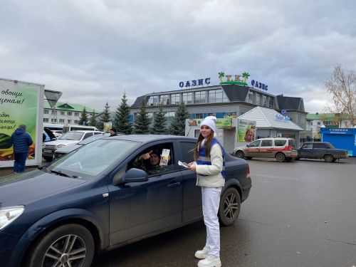 В Алексеевском прошла акция «Засветись»