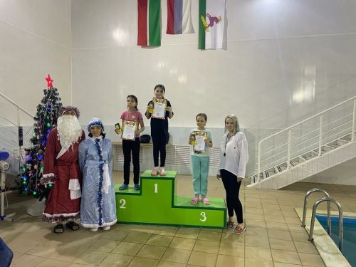 В Алексеевском прошло первенство «Спортивной Школы» по плаванию на призы Деда Мороза