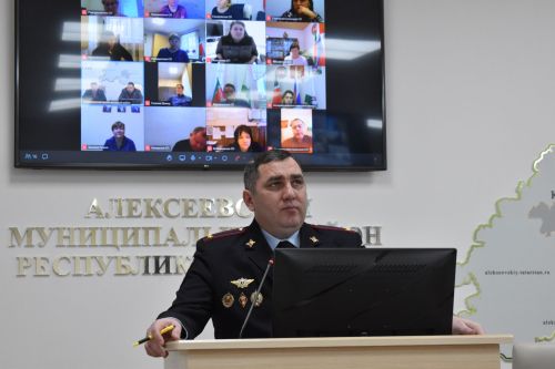 В Алексеевском провели итоговое заседание антитеррористической комиссии