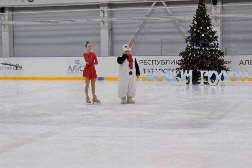 В ледовом дворце «Алекс Арена» прошло торжественное открытие елки
