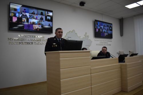 В Алексеевском провели итоговое заседание антитеррористической комиссии