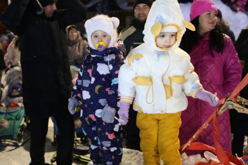 Фоторепортаж: в Алексеевском прошел парад Дедов Морозов и открытие главной елки