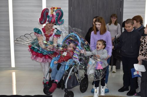 В Алексеевском детям с ограниченными возможностями устроили праздник