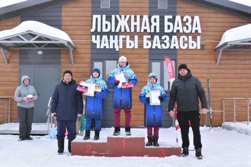 Около двухсот пятидесяти алексеевцев приняли участие в «Лыжне России»
