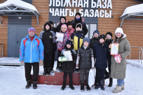 Около двухсот пятидесяти алексеевцев приняли участие в «Лыжне России»