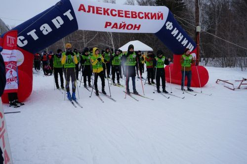 Итоги Лыжни России в Алексеевском