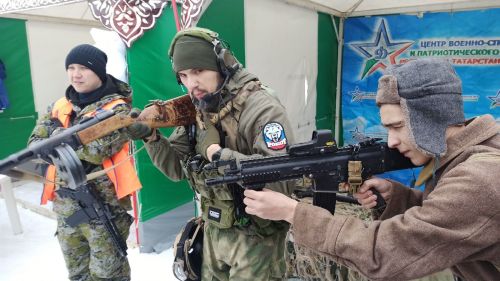 Алексеевцы приняли участие в эпизоде воссоздания Сталинградской битвы и написали письма солдатам в зону СВО