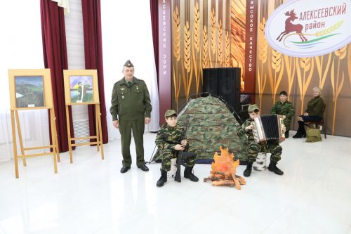В Алексеевском прошел концерт в честь Дня защитника Отечества