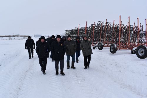В НП «Алексеевское» оценили ход ремонта сельскохозяйственной техники