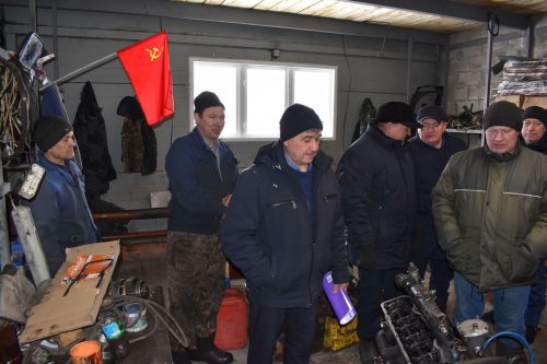 В НП «Алексеевское» оценили ход ремонта сельскохозяйственной техники