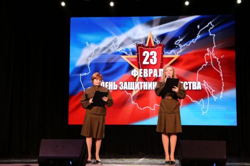 В Алексеевском прошел концерт в честь Дня защитника Отечества