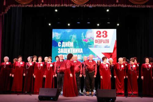 В Алексеевском прошел концерт в честь Дня защитника Отечества