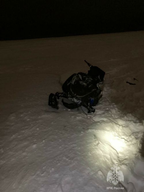 В Татарстане со льда Камы спасли двоих мужчин, пострадавших в аварии со снегоходом