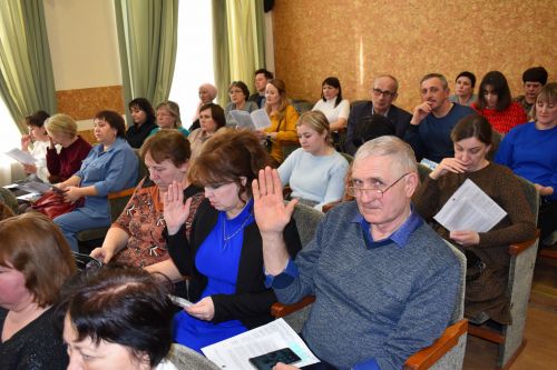 В Алексеевском профсоюз работников образования подвел итоги работы и наградил лучших