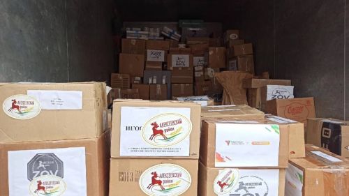 Очередной гуманитарный рейс отправился из Алексеевского в зону проведения СВО