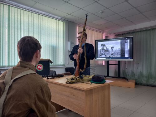 Студентам аграрного колледжа рассказали о подвигах алексеевских пограничников