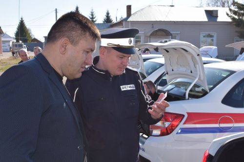 В Алексеевском провели техосмотр учебных машин и мотоцикла