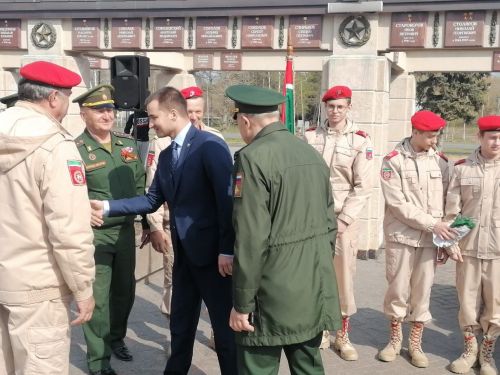 Юнармейцы Билярска приняли участие во Всероссийской акции «Вахта памяти-2023»