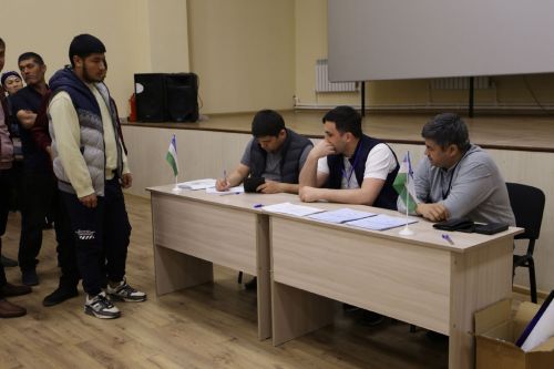 В Алексеевском граждане Узбекистана приняли участие в референдуме