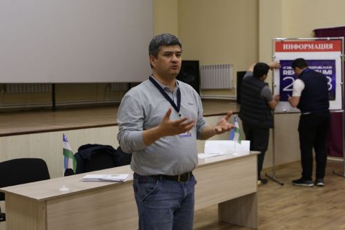 В Алексеевском граждане Узбекистана приняли участие в референдуме