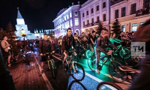Участники «Ночного велофеста» в Казани проедут по объектам Универсиады-2013