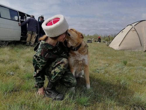 Алексеевские поисковики несут Вахту памяти под Волгоградом