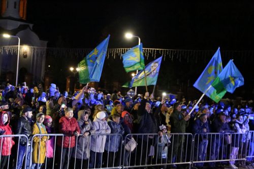 День Победы в Алексеевском завершился концертом группы «Голубые береты»