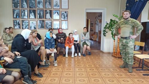 Выпускник воскресной школы рассказал детям о службе в СВО
