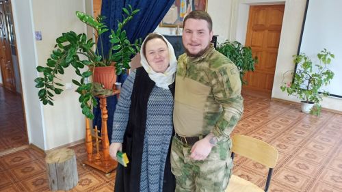 Выпускник воскресной школы рассказал детям о службе в СВО