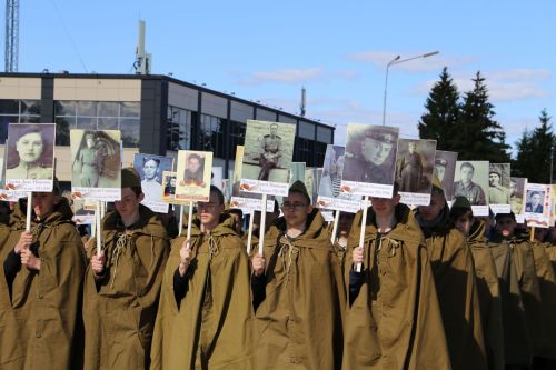 Фоторепортаж: парад Победы в Алексеевском