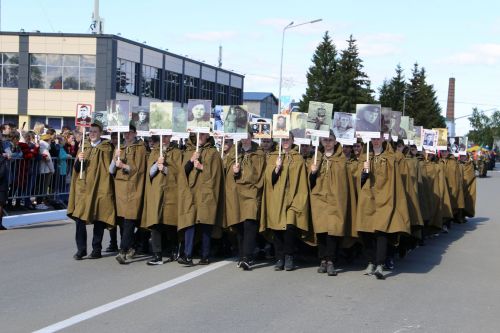 Фоторепортаж: парад Победы в Алексеевском