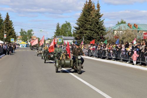 Фоторепортаж: парад Победы в Алексеевском
